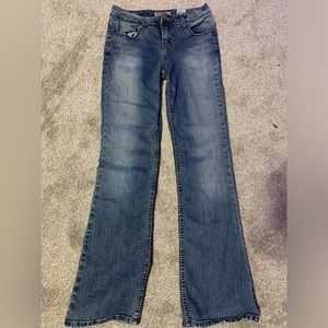 Vintage Paris Blues Low Rise Flare Jeans
